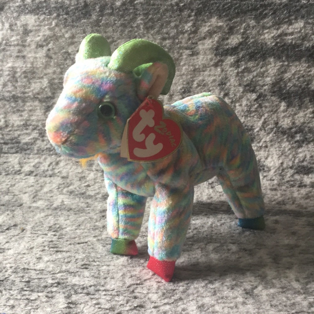 TY Beanie Baby - Zodiac Collection- Goat.